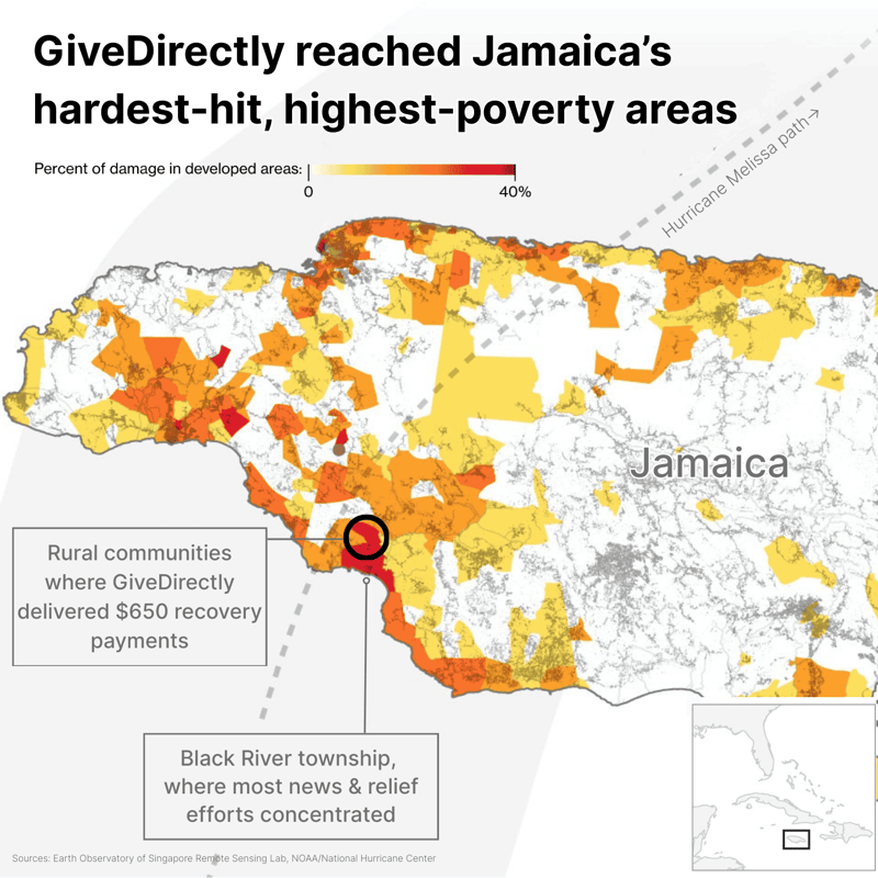 Jamaica map